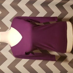 100% Silk V-neck Sweater